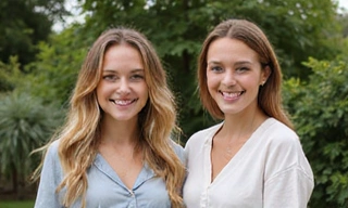 Foto de después de la transformación del mismo cliente